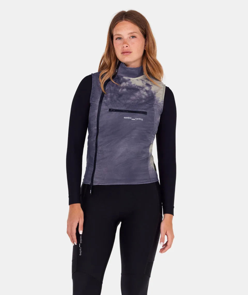 SANTINI Alpha™ Insulated Thermal Vest - Bluette