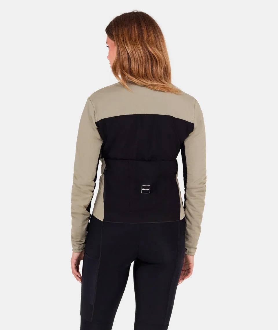 SANTINI Alpha Insulated Unisex Jacket - Capuccino