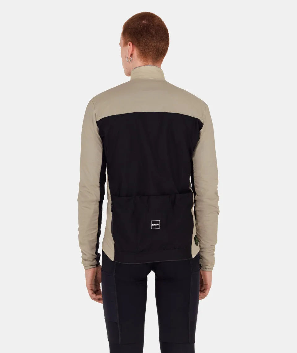 SANTINI Alpha Insulated Unisex Jacket - Capuccino