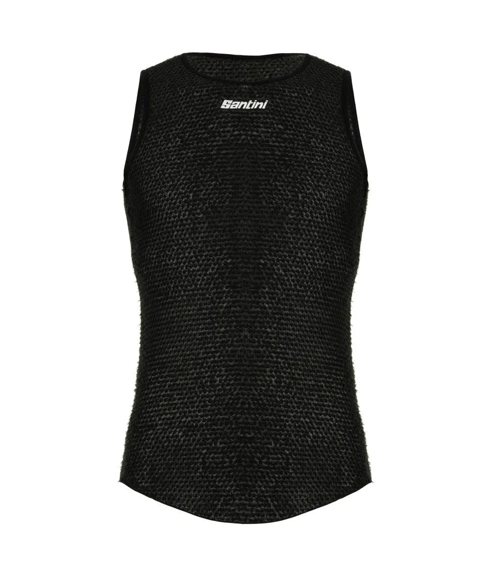 SANTINI Alpha Sleeveless Base Layer - Black