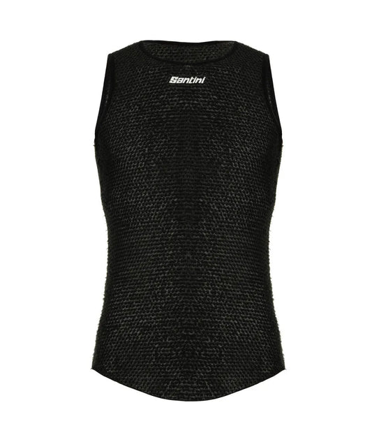 SANTINI Alpha Sleeveless Base Layer - Black