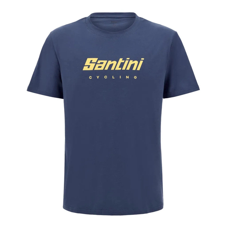 SANTINI BRAND - Tshirt BLUE