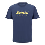 SANTINI BRAND - Tshirt BLUE