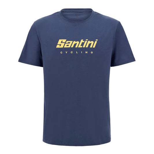 SANTINI BRAND - Tshirt BLUE