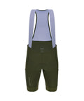 SANTINI Cargo Women Bib Short - Military Green