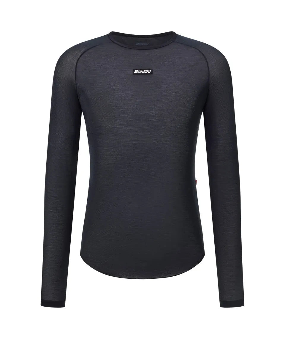 SANTINI Dry Long Sleeve Base Layer - Black