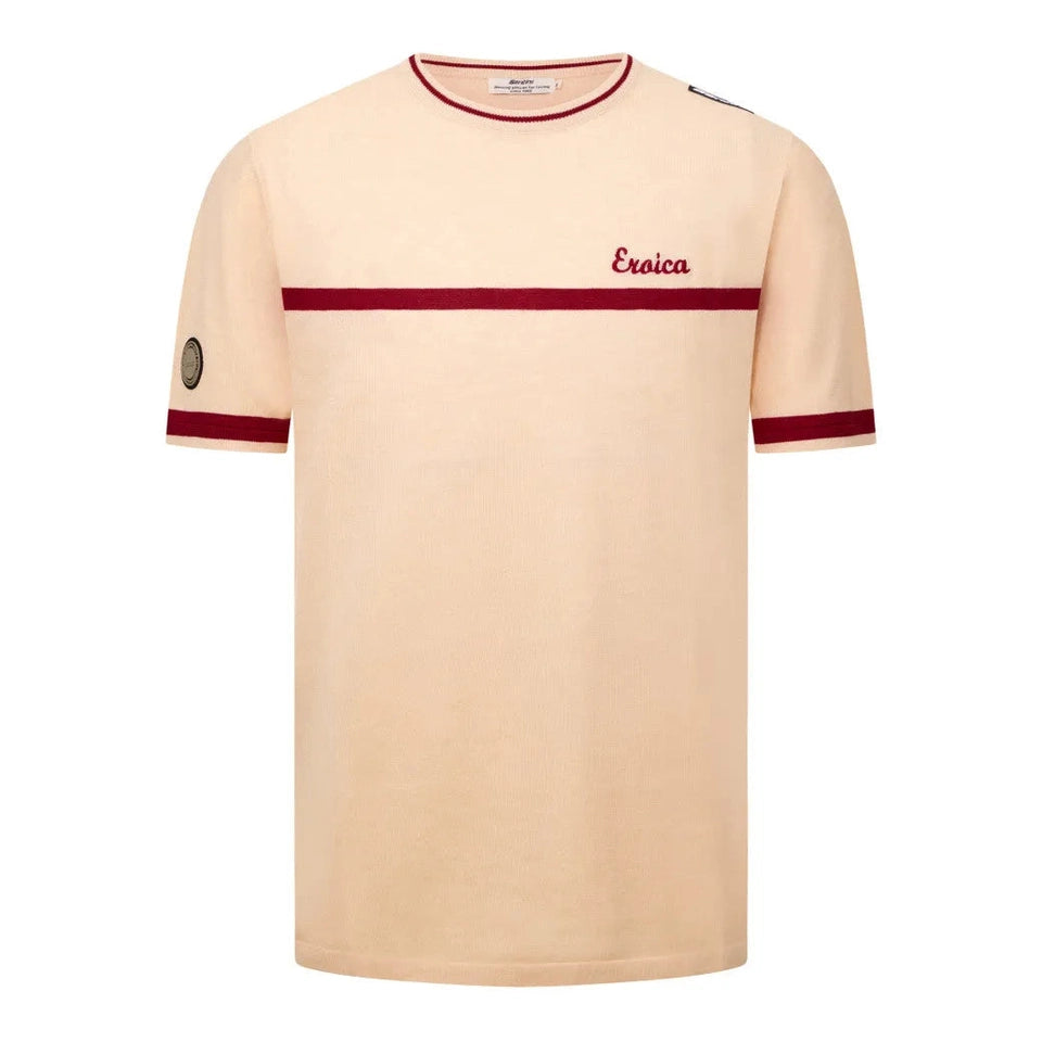 SANTINI EROICA Official t-shirt cappuccino