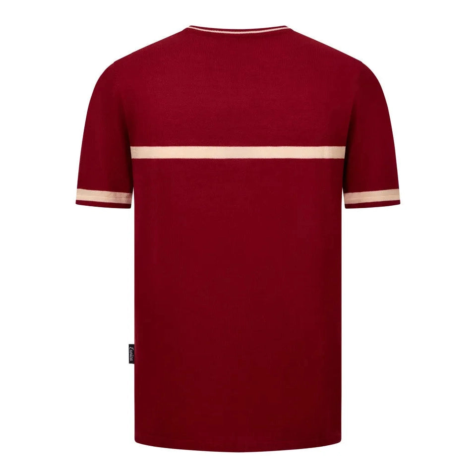 SANTINI EROICA Official t-shirt classic vino - red