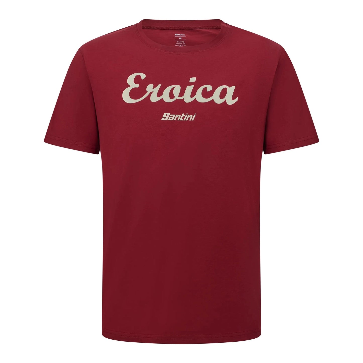 SANTINI EROICA STRADA Official Tshirt - Burgundy