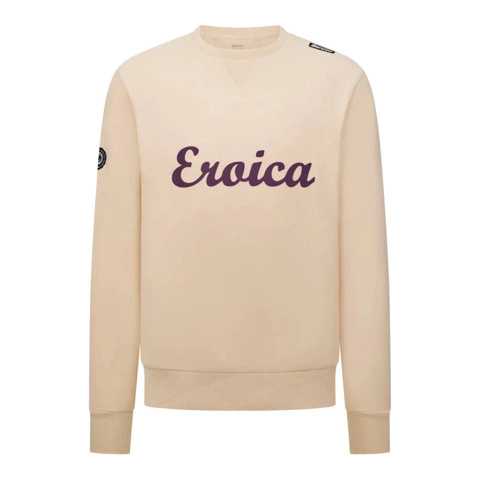 SANTINI EROICA VALLE - CREWNECK Sweatshirt - Cappuccino