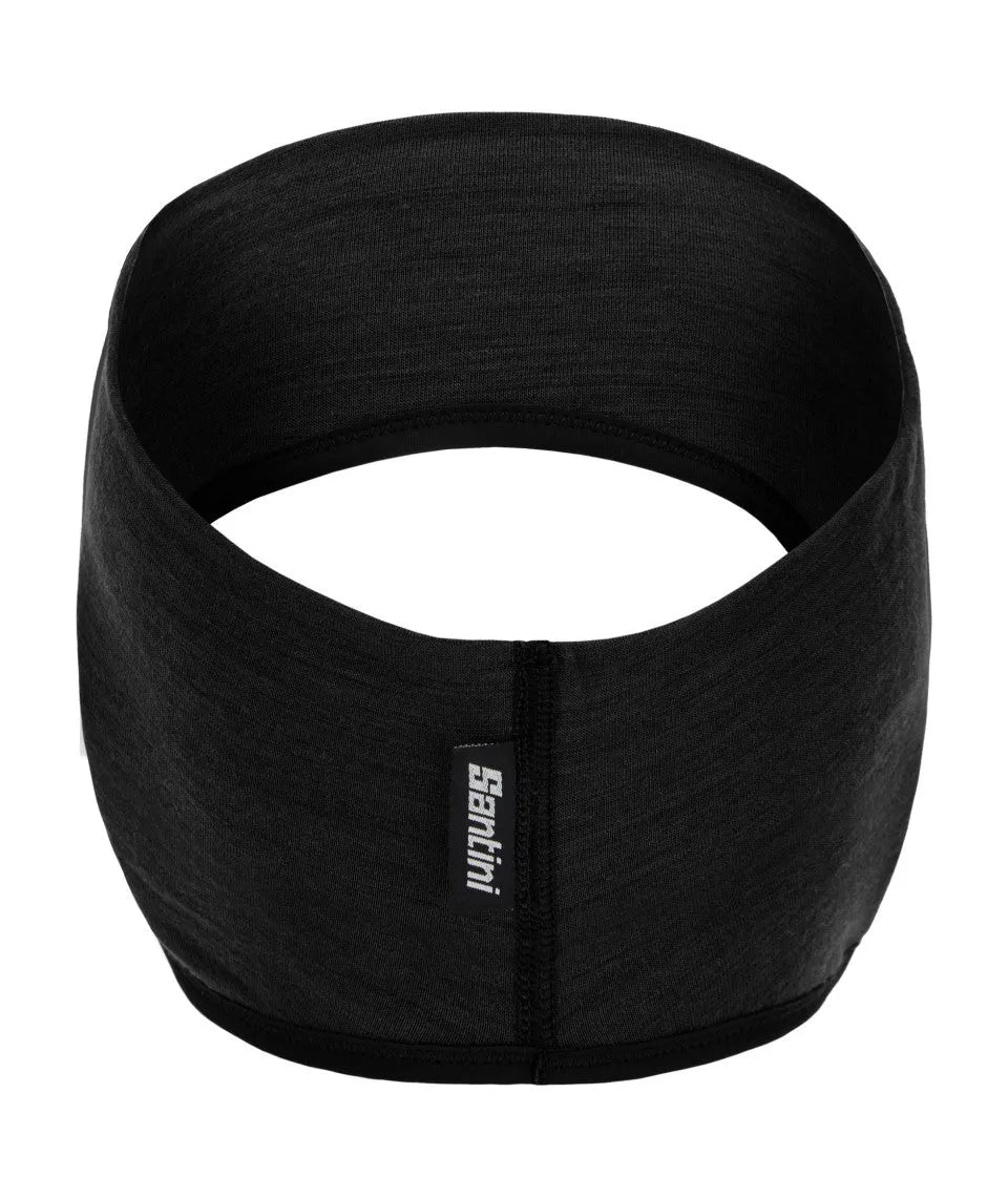 SANTINI Explorer Wool Headband - Black