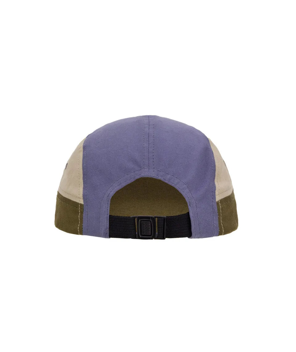 SANTINI Flat Trucker Cap - Green/Blue/Beige