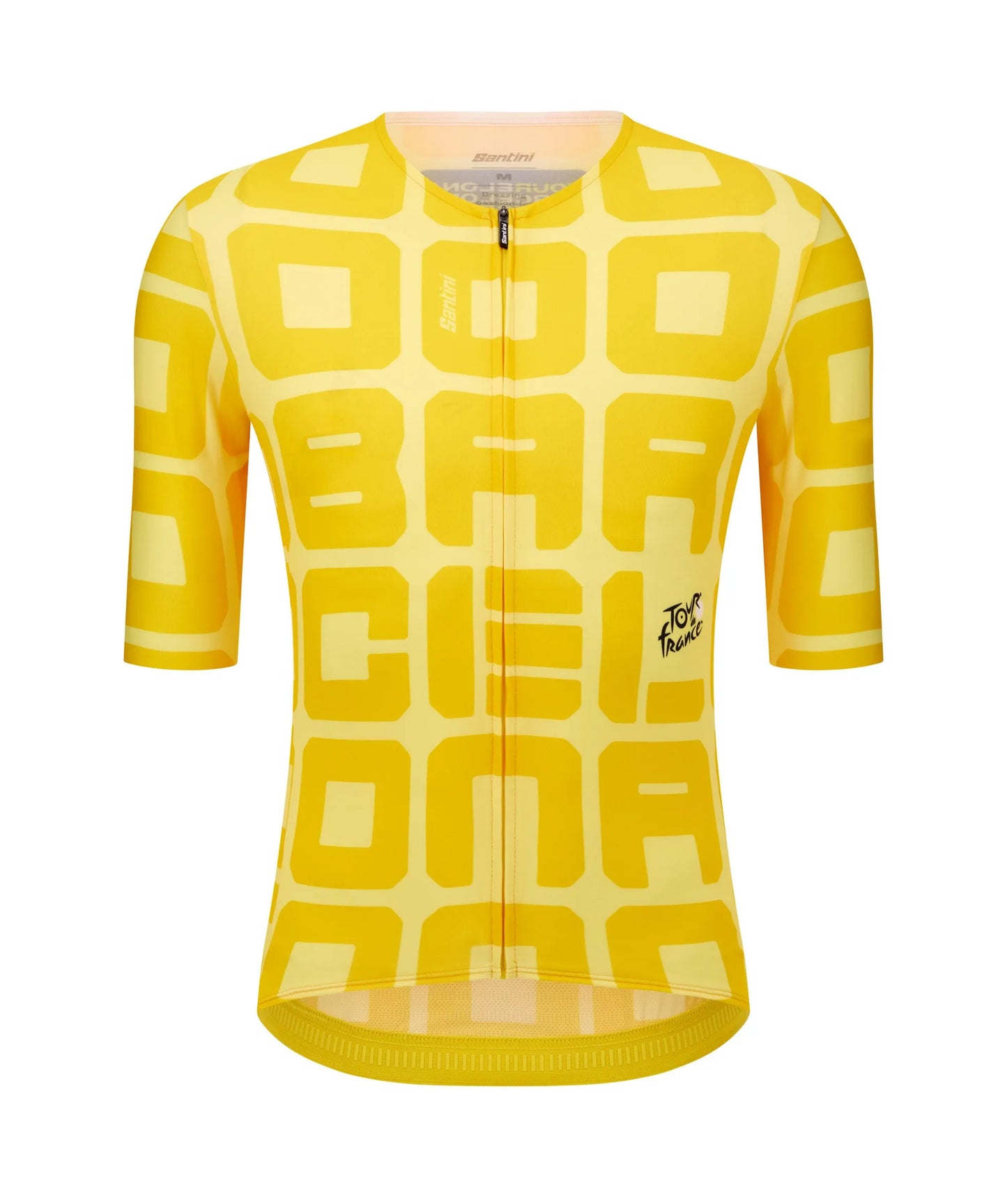 SANTINI Gran Départ Barcelone Jersey - Yellow