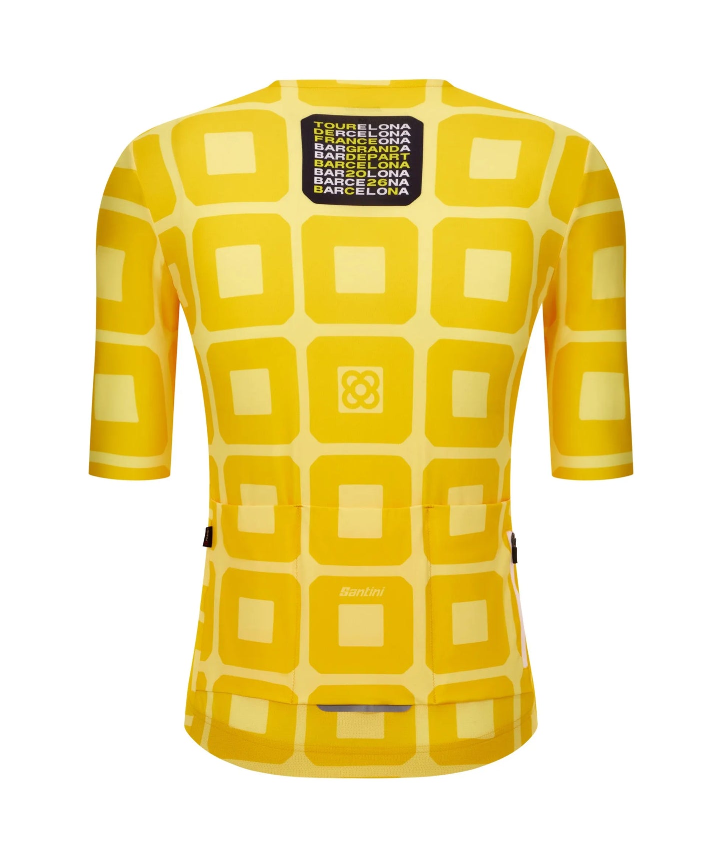 SANTINI Gran Départ Barcelone Jersey - Yellow
