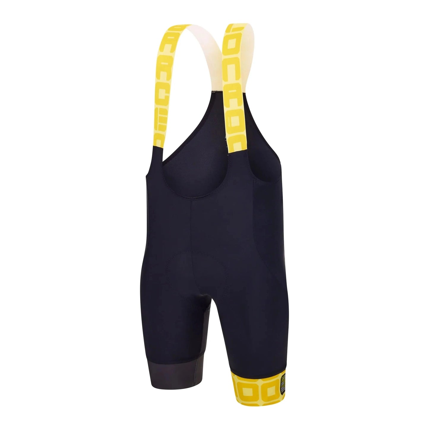 SANTINI Gran Départe Barcelone Bib Shorts - Black/Yellow