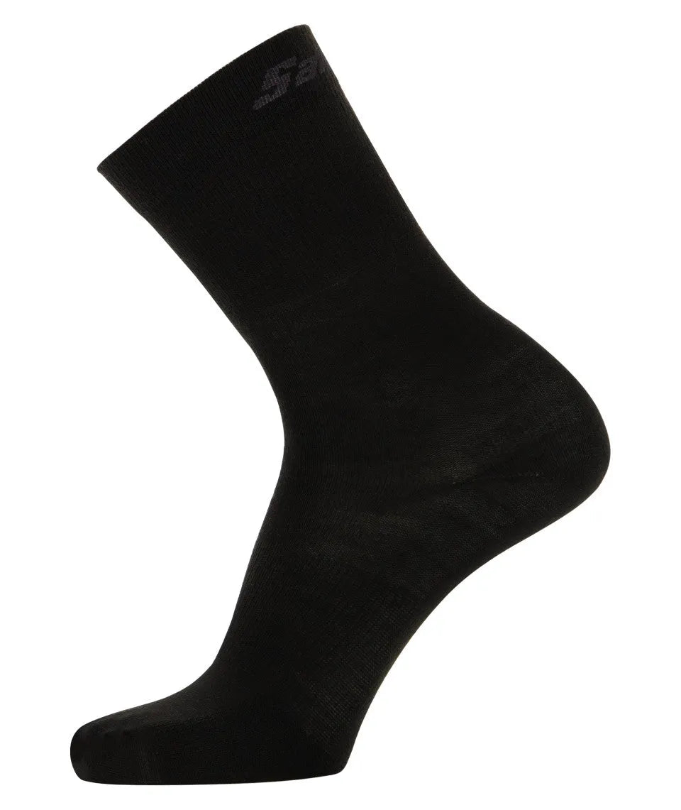 SANTINI High Profile Wool Socks - Black