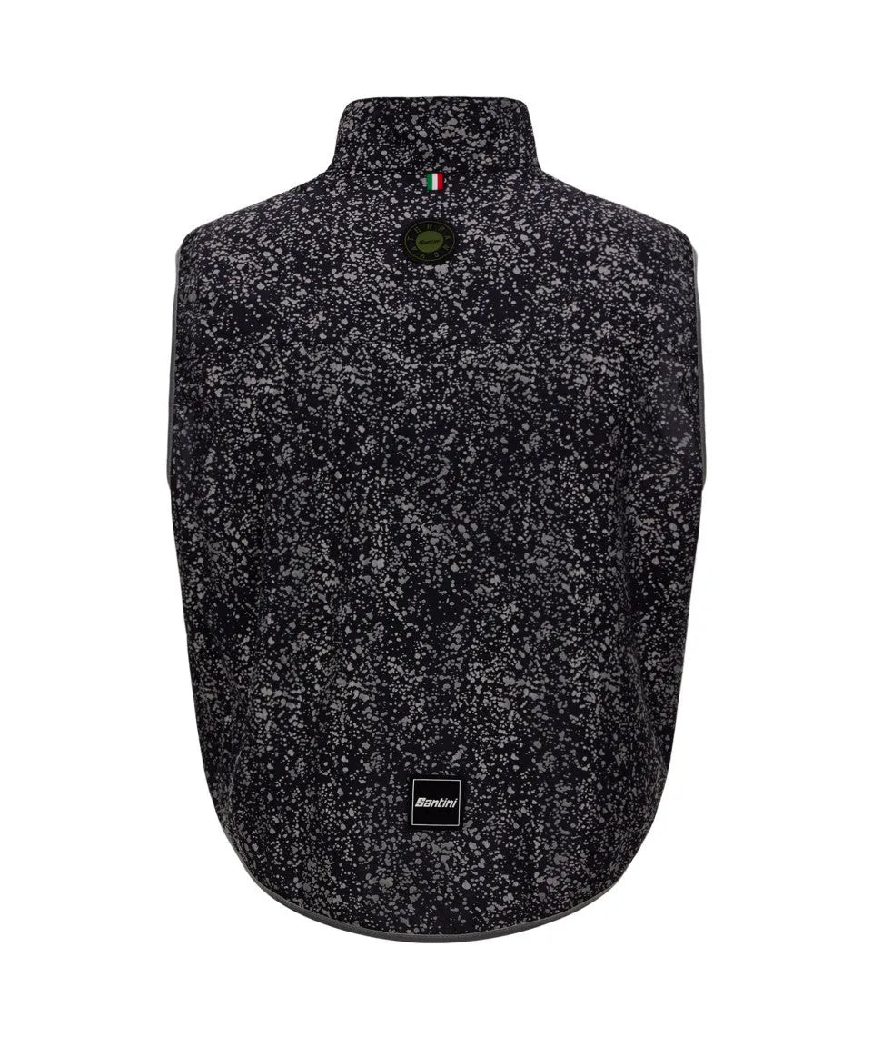 SANTINI High Vis Wind Vest - Black