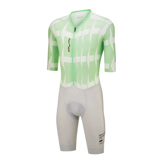 SANTINI MADS PEDERSEN MOMENTUM SERIES AEROSUIT - Light Green