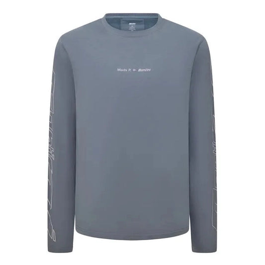 SANTINI Mads Pedersen Momentum LS Tshirt - Asfalto Grey