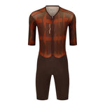 SANTINI Mads Pedersen Momentum Series SS Aerosuit - Chocolate