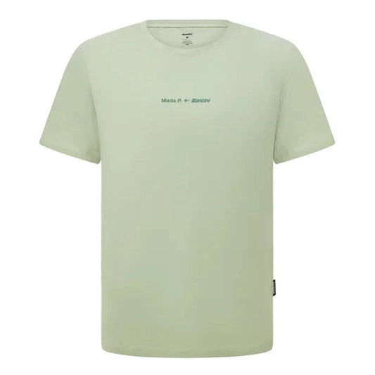 SANTINI Mads Pedersen Momentum Series Tshirt - Mint Blue
