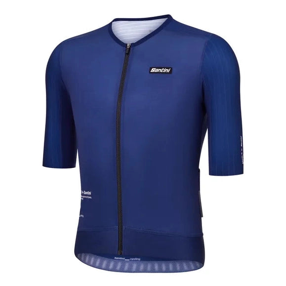 SANTINI Mads Pedersen Momentum Series Unisex Jersey - Navy Blue