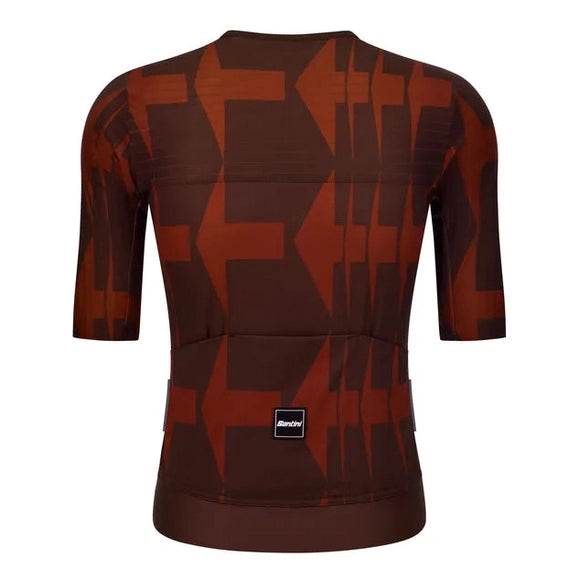 SANTINI Mads Pedersen Momentum Series Unisex Jersey - Chocolate