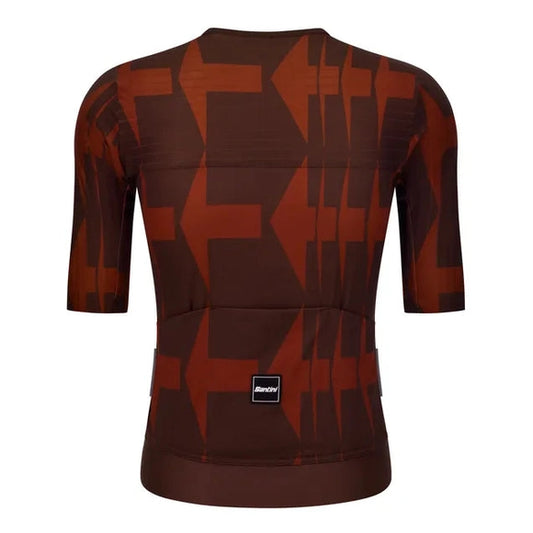 SANTINI Mads Pedersen Momentum Series Unisex Jersey - Chocolate