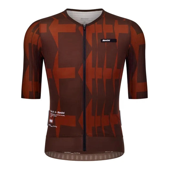 SANTINI Mads Pedersen Momentum Series Unisex Jersey - Chocolate