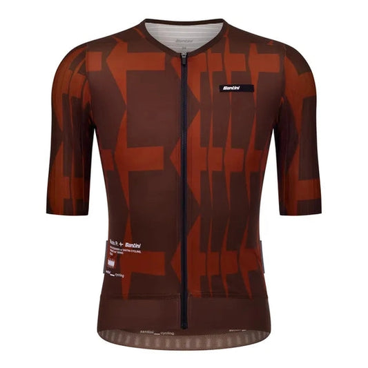 SANTINI Mads Pedersen Momentum Series Unisex Jersey - Chocolate