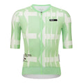 SANTINI Mads Pedersen Momentum Series Unisex Jersey - Mint Blue/Arrows