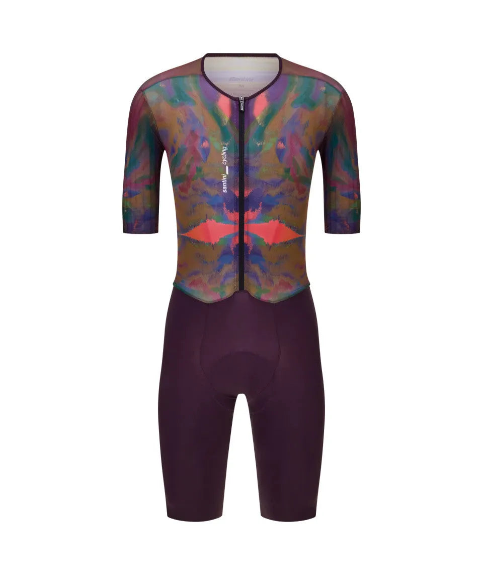 SANTINI Madss V6 Aerosuit - Burgundy