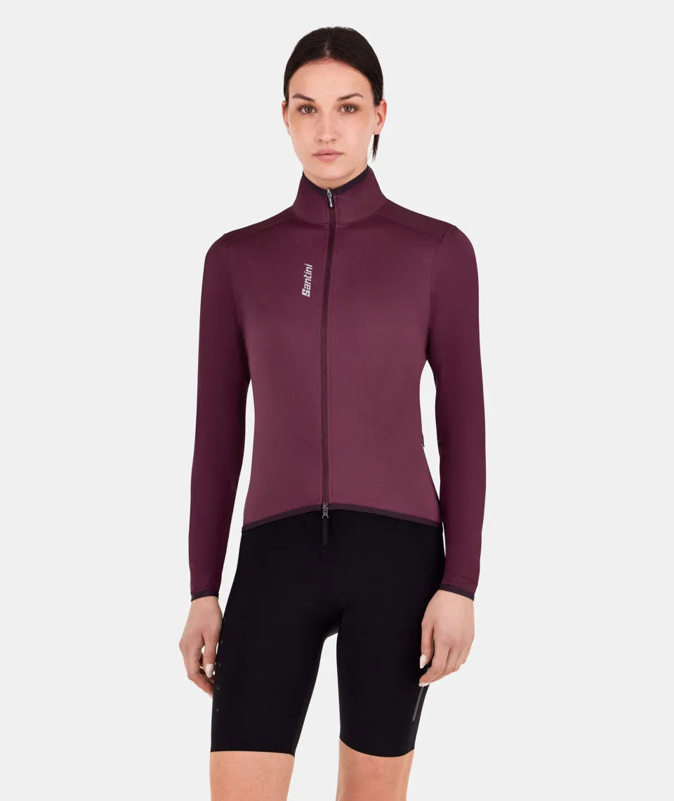 SANTINI Magic Packable Waterproof Jacket - Burgundy