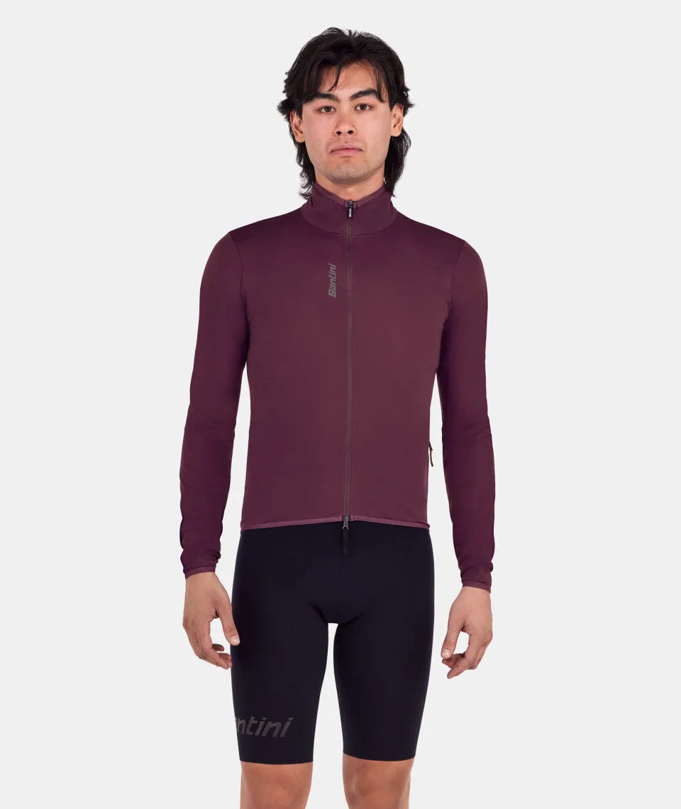 SANTINI Magic Packable Waterproof Jacket - Burgundy