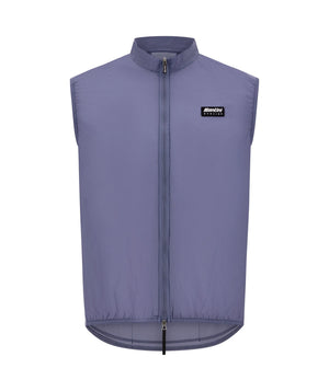 SANTINI NReady To Ride Unisex Windproof Vest - Powder Blue