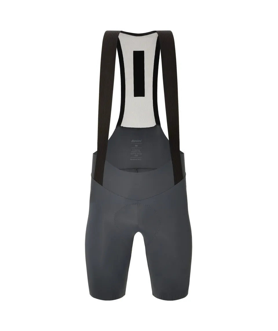 SANTINI Plush Bib Shorts - Aslfato Gray