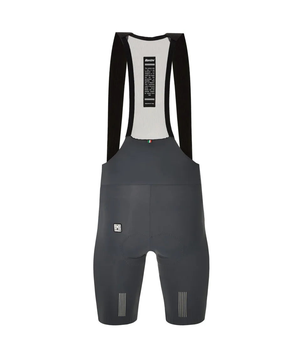 SANTINI Plush Bib Shorts - Aslfato Gray