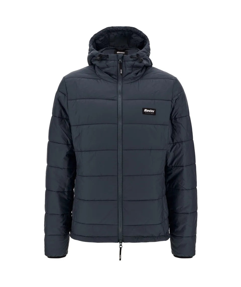 SANTINI Puffer Jacket - Black