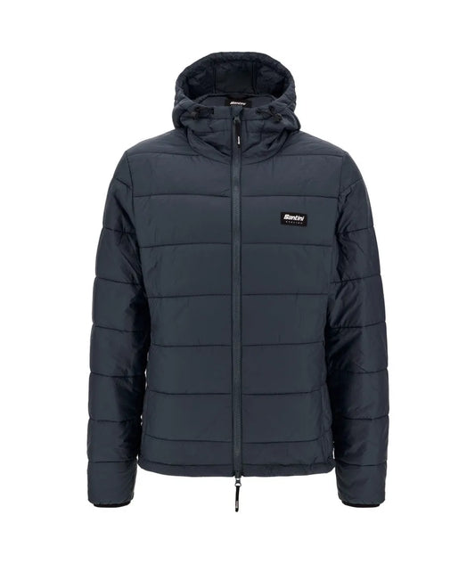 SANTINI Puffer Jacket - Black