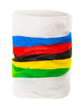 SANTINI Rainbow Stripes Neck Warmer - UCI Official