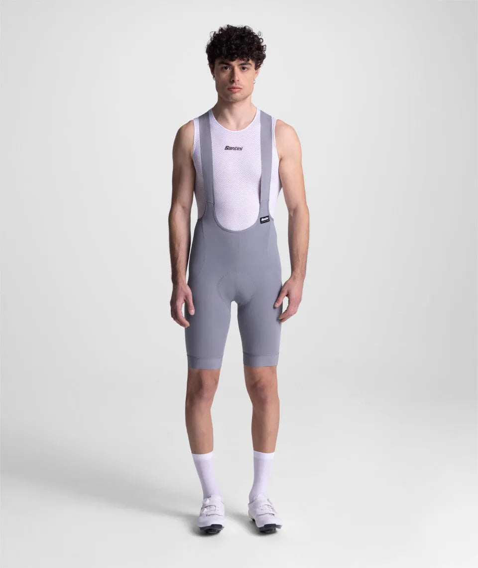 SANTINI Ready To Ride Bib Short - Asfalt To Grey