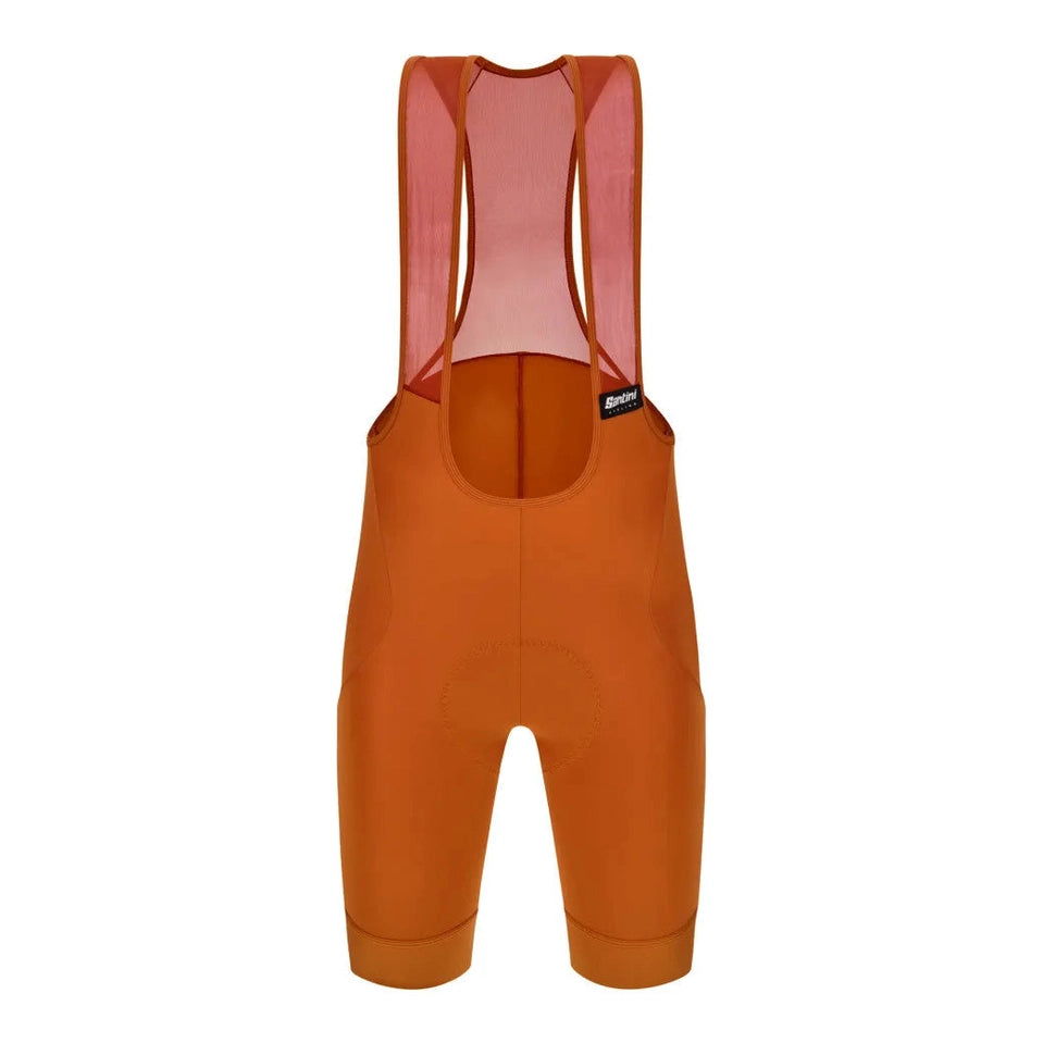 SANTINI Ready To Ride Women Bib Shorts - Rust
