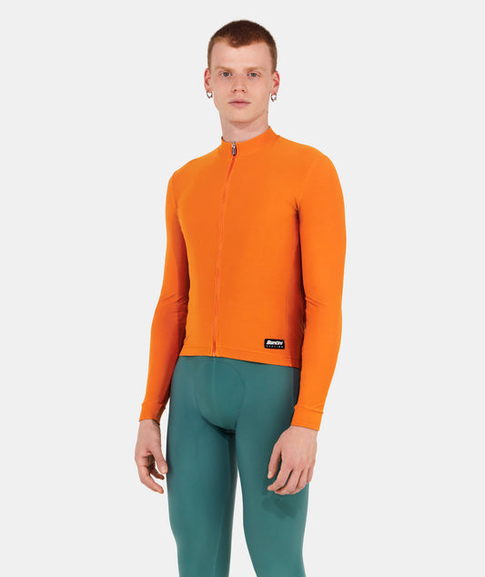 SANTINI Ready To Ride Unisex Long Sleeve Jersey - Orange