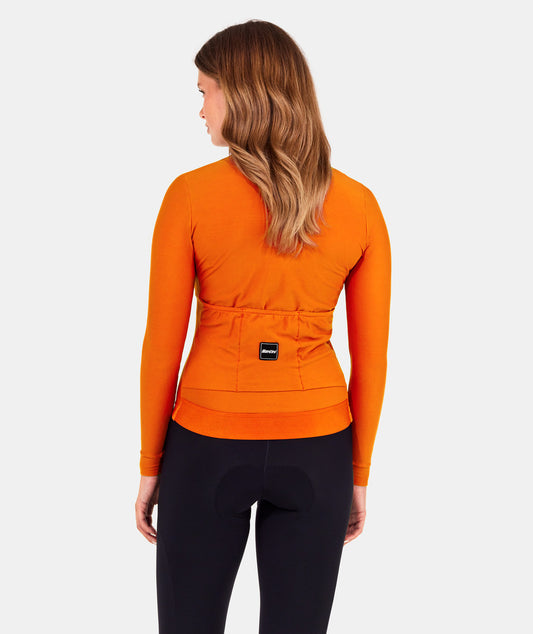 SANTINI Ready To Ride Unisex Long Sleeve Jersey - Orange