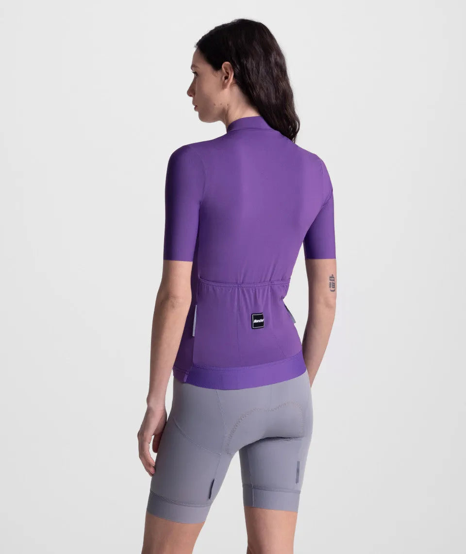 SANTINI Ready To Ride Unisex Jersey - Aubergine