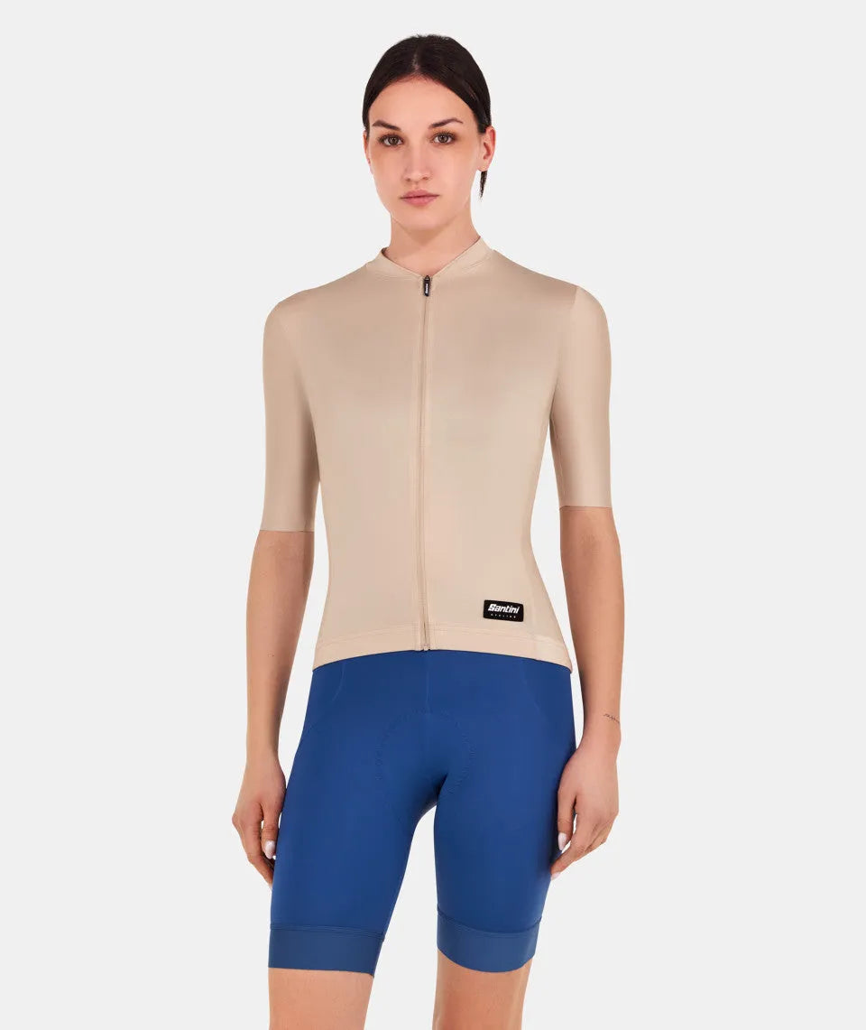 SANTINI Ready To Ride Unisex Jersey - Cappuccino