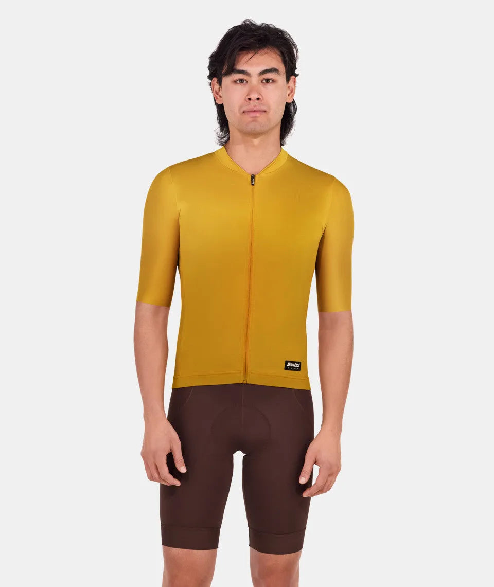 SANTINI Ready To Ride Unisex Jersey - Ochre