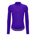 SANTINI Ready To Ride Unisex Long Sleeve Jersey - Aubergine