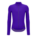 SANTINI Ready To Ride Unisex Long Sleeve Jersey - Aubergine