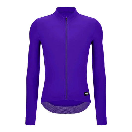 SANTINI Ready To Ride Unisex Long Sleeve Jersey - Aubergine